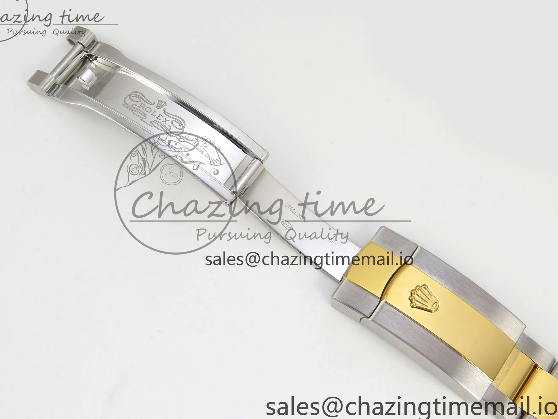 0113 Stretchable DateJust 41 126333 SS YG ARF 1:1 Best Edition YG Stick Dial on Oyster Bracelet SH3235 (Weighted) 211